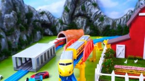 Поезда! Детская огромная железная дорога! Давай играть вместе! #50