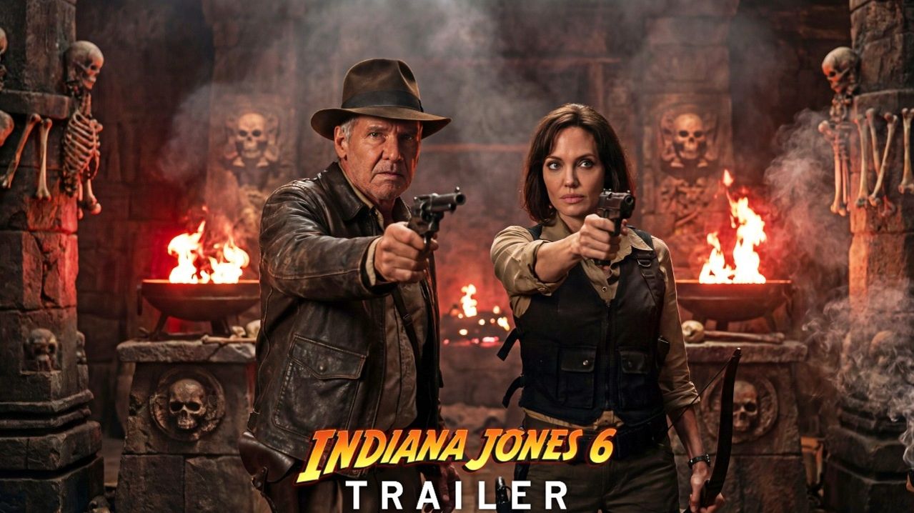 Indiana Jones 6 (2026) – First Trailer | Harrison Ford, Angelina Jolie | Cinematic Kingdom Concept смотреть онлайн