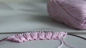 Решила связать образец, чтобы оценить пряжу. Обзор пряжи для вязания VITA Cotton