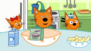 Три кота. Три кота  мамины помошники. Часть 6