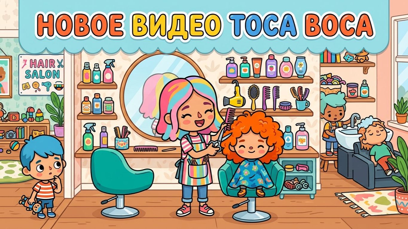 ПОХОД В ПАРИКМАХЕРСКУЮ Тока Бока