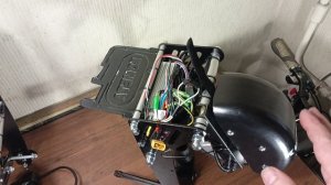 Электропривод фрикционный на переднее велосипедное колесо