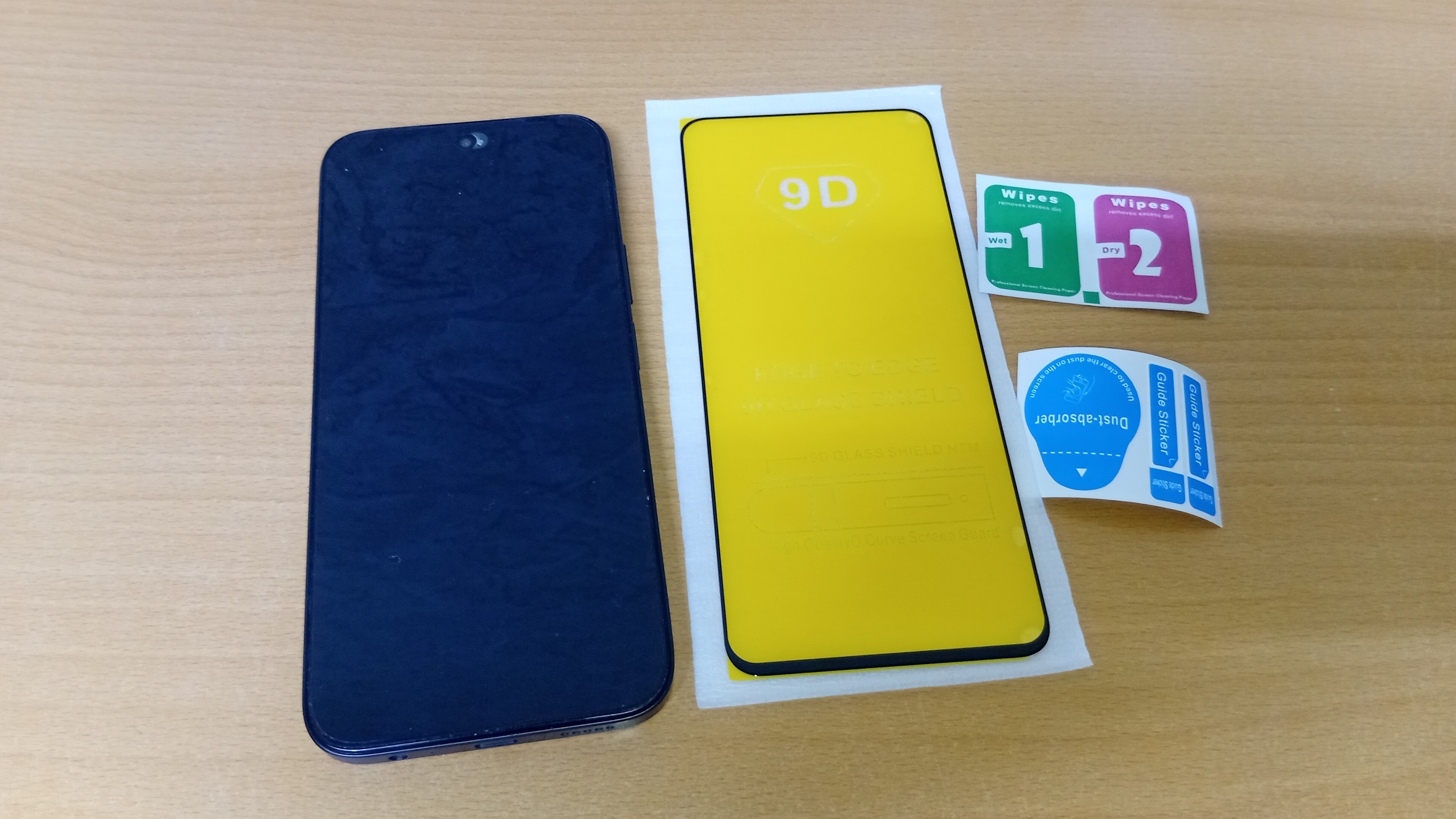 Как наклеить защитное стекло на телефон