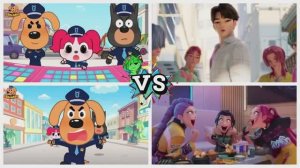 ШЕРИФ ЛАБРАДОР против ОХОТНИКОВ 🐶 ВЕСЕЛЫЙ ТАНЕЦ: Смешные МУЛЬТИКИ для детей 📢✨