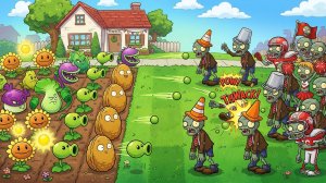 Зомби против растений! Plants vs Zombies ПвЗ PvZ Растения против Зомби