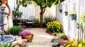 Цветы на участке и во дворе как красиво посадить фото идеи для вдохновения (263)