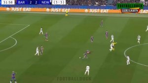 Барселона — Ньюкасл 7 : 2