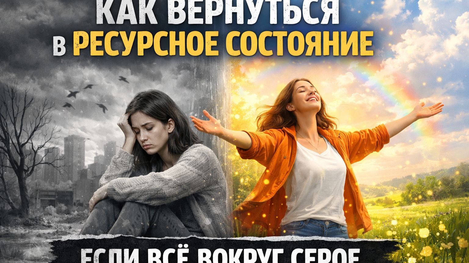 Как вернуться в ресурсное состояние, если всё вокруг серое - и за окном, и в голове?