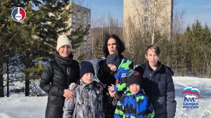 Семья Чебоксаровых поздравляет любимый город с днем рождения