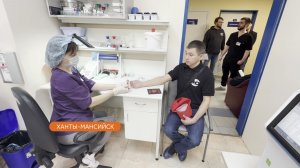 Коллектив медиахолдинга «Югра» присоединился к акции по сдаче крови