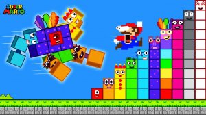 😎Собираем все блоки с 1 по 10 | Марио против самого большого робота в лабиринте