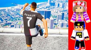 МОЙ ДРОН снял РОНАЛДО в МАЙНКРАФТ НУБ И ПРО ЭВОЛЮЦИЯ ВИДЕО MINECRAFT Евгенбро