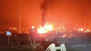 Мощные взрывы прогремели этой ночью в тыловых районах Украины.