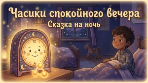 Часики спокойного вечера | Сказка на ночь для детей 3+