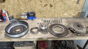 Полноценное сцепление на минитрактор из запчастей Ваз