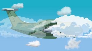 Быстрые за облаками - Самолеты - Развивающий мультик для детей Крошка Антошка_1080p
