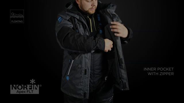 Winter floating suit Norfin Apex FLT смотреть онлайн