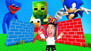 КИТАЙКА СТРОИТ ДОМ ЧТОБЫ ВЫЖИТЬ И СПРЯТАТЬСЯ ОТ СОНИКА!