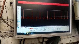 Логан диагностика осциллографом. Машину делали в спешке , много где ошиблись.