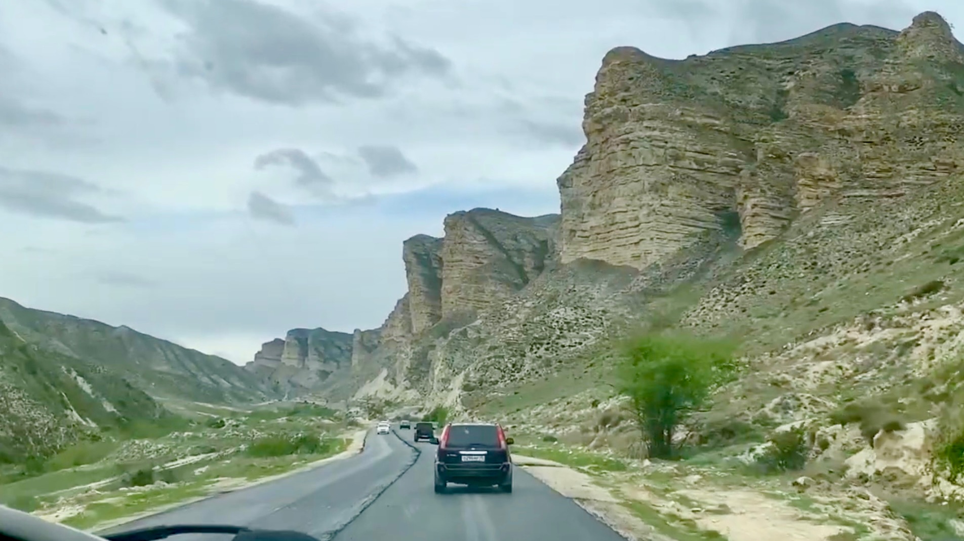 Дорога в Верхний Гуниб из Махачкалы Дагестан май 2023