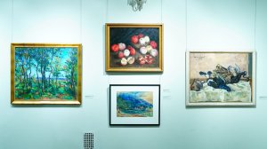 Выставка "Между авангардом и андеграундом. На перепутье" в Самарском художественном музее