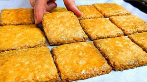 Хрустящее овсяное ПЕЧЕНЬЕ К ЧАЮ за считанные минуты🍪