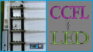 Как заменить    люминесцентную подсветку LCD    на светодиоды?