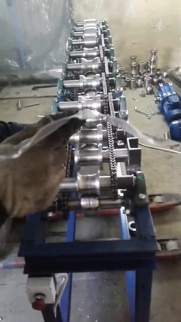 Станок для производства полукруглого профиля евроштакетник