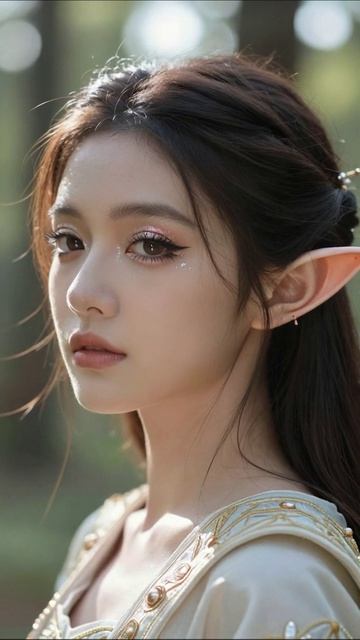 Фантазийный мир: эльфийская красота #эльфы #фантастика #красота