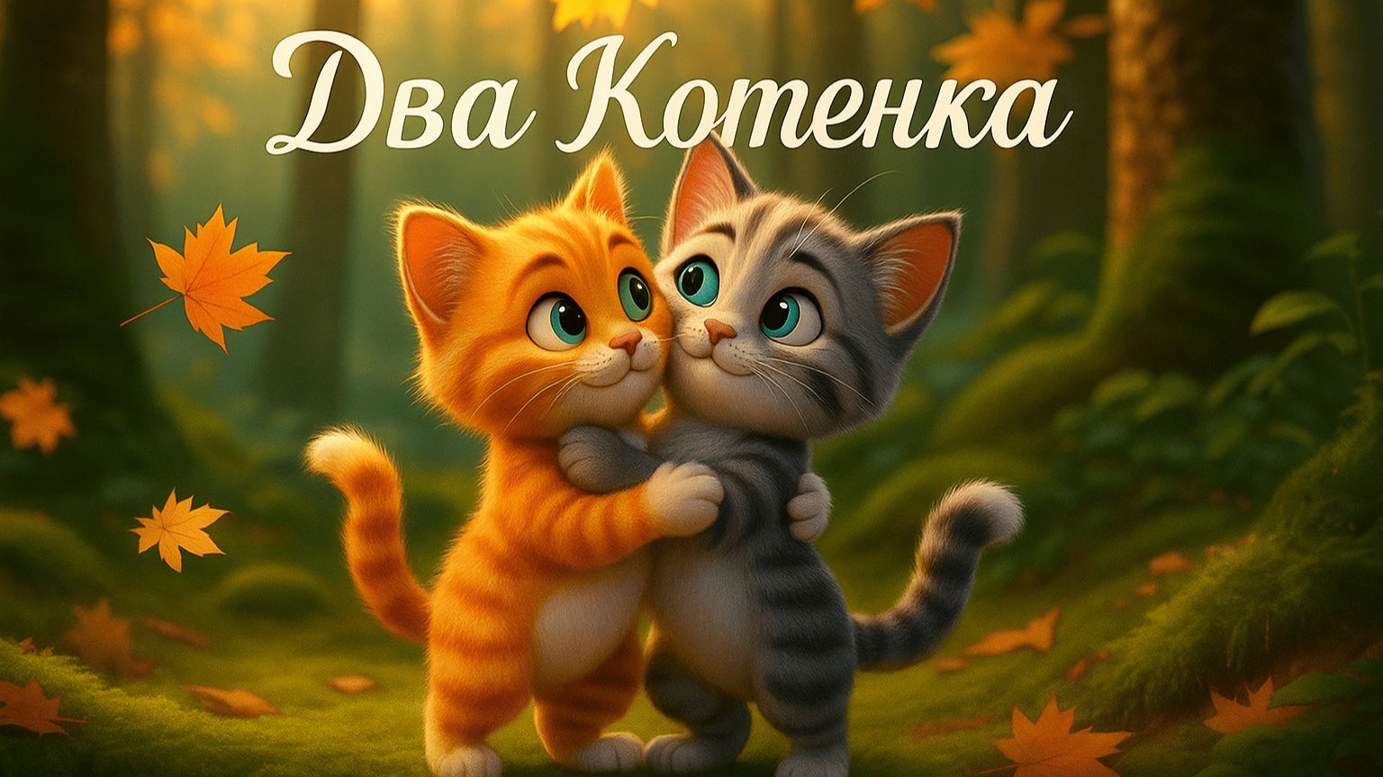 Два котёнка. Мультик — сказка 🎈