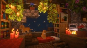 Раслабляющая музыка на фоне Minecraft Relax