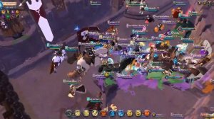 Звз от хила Часть 22 | Крупная ПВП битва Альбион онлайн