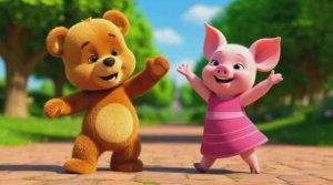 МУЛЬТИК ДЛЯ ДЕТЕЙ ПРО МЕДВЕЖОНКА И ПОРОСЕНКА