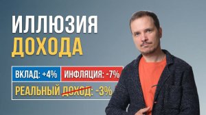 Вклад в банке не защищает капитал так, как вам кажется