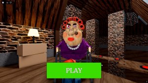 Побег Паркур От Злой Бабушки В Roblox. Прохождение