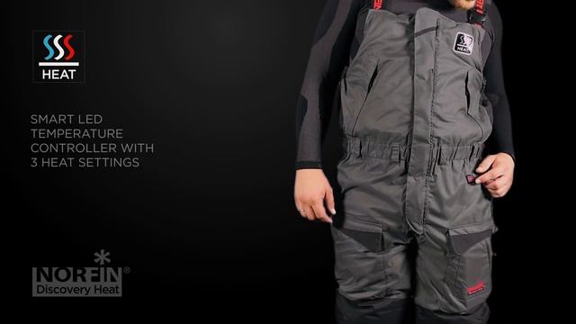 Winter suit Norfin Discovery Gray Heat (Eng) смотреть онлайн