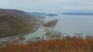 Петропавловск-Камчатский. Никольская и Мишенная сопки. Октябрь.mp4