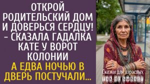 Истории из жизни: Открой родительский дом и доверься сердцу! - сказала гадалка у ворот колонии…