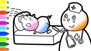 Мультик для детей-Как нарисовать СВИНКУ ПЕППУ/Рисование СВИНКИ ПЕППЫ для детей