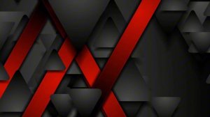Чёрный и красный геометрический фон