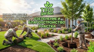 Озеленение и благоустройство участка