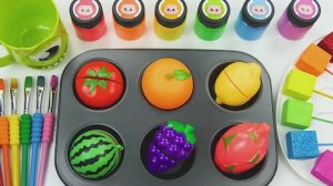 Как сделать радужные слаймы ✨ своими руками с помощью ASMR-игры 💖 #043