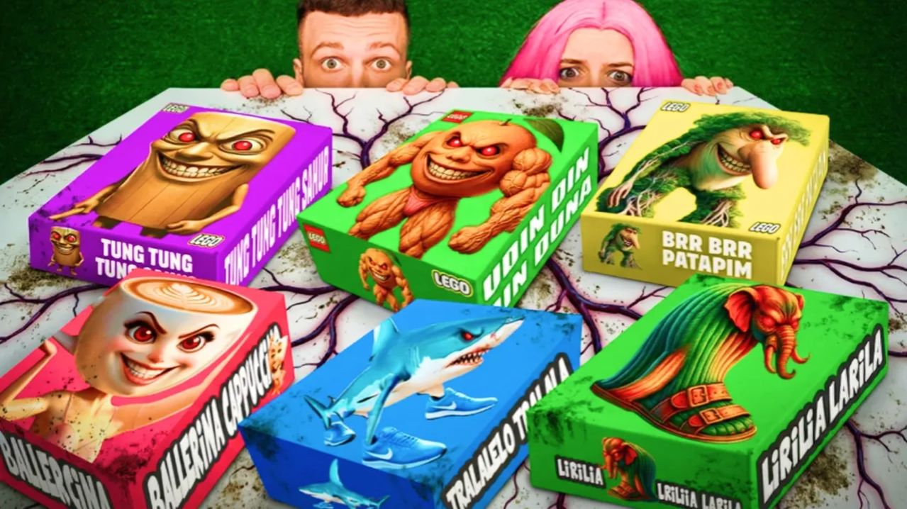 не открывай лего ЗЛЫХ Tung Tung Sahur, Ballerina Cappuccina, Tralalero Tralala в 3:00 НОЧИ !!!