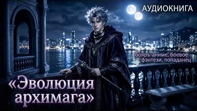 АУДИОКНИГА "ЭВОЛЮЦИЯ АРХИМАГА" БОЯРЪ-АНИМЕ, БОЕВОЕ ФЭНТЕЗИ, ПОПАДАНЕЦ