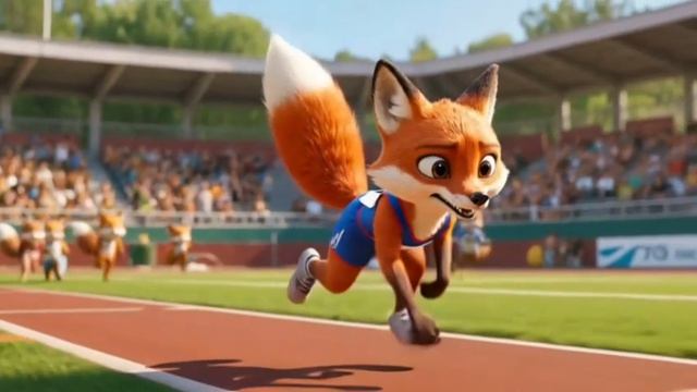 Мультфильм для детей. Урок физкультуры с лесными друзьями