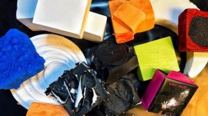 ПОСЛЕДНИЙ НАБОР МЕЛА 🧊✨ ХРУСТИМ И МНЕЁМ МЕЛ С ЭФФЕКТОМ КРАСКИ СУПЕР ASMR ПОЛНОЕ РАССЛАБЛЕНИЕ