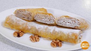 Печем хрустящие трубочки с яблочной начинкой. Доброе утро. Фрагмент выпуска от 19.03.2026