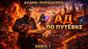 АУДИОКНИГА ПОПАДАНЕЦ - АД ПО ПУТЁВКЕ | КНИГА 1