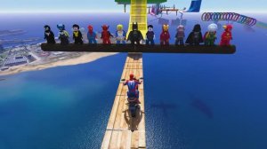 Человек-Паук спасает Хагги Вагги и ФНАФ! 🕷️ Эпичные трюки в ГТА 5 — Великая битва героев