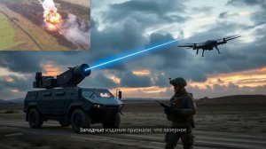 СРОЧНО! Россия шокировала противника новейшим лазерным оружием они жгут дроны как спички.